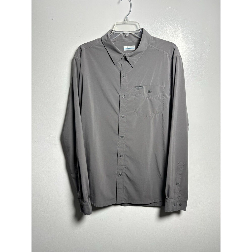 Columbia Slack Tide Camp Shirt Hiking Fishing Long Sleeve Button Up Men’s L